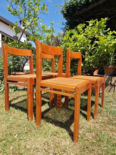 Set sedie vintage pranzo - 4, da