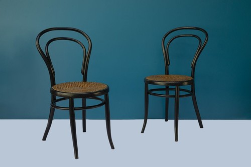 Coppia sedie stile thonet - sedie,