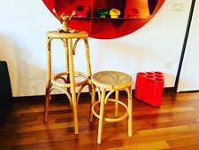 🔵 set 2 sgabelli Vintage