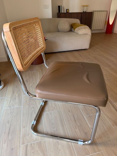 Sedia sbalzo metallo - sedia,